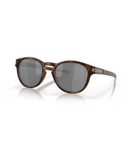 Oakley Latch Matte Brown Tortoise W/ Prizm Black Sunglasses