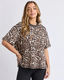 Foxwood Leopard Days Tee - Leopard Print