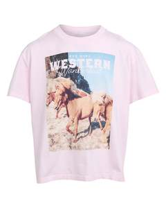 Sale: Eve Girl Western Girls Tee - Pink