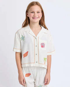Sale: Eve Girl Sunrays Shirt - Vintage White