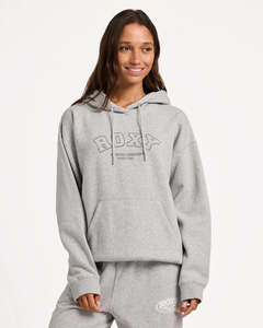 Women: Roxy Dreamy Days Hood - Grey Marle