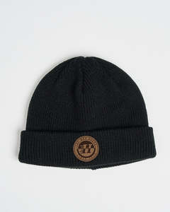 Mad Hueys Suede Hueys Warfie Beanie - Black