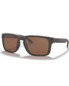 Womens Accessories: Oakley Holbrook XXL Woodgrain w/Prizm Tungsten Polar Sunglasses
