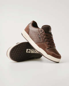 Footwear: Globe Mojo 2.0 Shoes - Brown/Antique