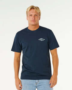 Rip Curl Hazey Days Mens Tee - Dark Navy