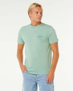 Rip Curl Mens Staple Tee - Aloe