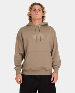 Men: Volcom Gothstone Pullover Hood - Brindle