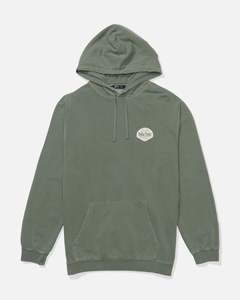 Salty Crew Crafted Pigment Fleece Mens Hoodie - Laurel Wreath