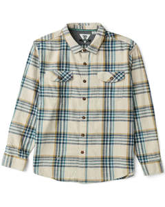 Vissla Central Coast Eco LS Flannel Shirt - Dune