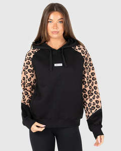 Women: Unit Ladies Fleece - Hoodie - Hunter - Black