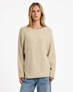 RVCA Ivy Raglan Sweater - Sand