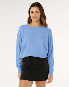 Women: Rip Curl Emily Sweater - Cornflower Blue
