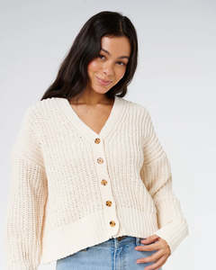 Rip Curl Neon Isles Cardigan - Off White
