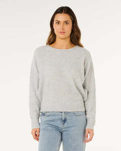 Rip Curl Emily Womens Sweater - Light Grey Marle