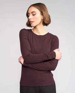 Knewe Label Hero Top - Raisin