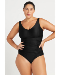 Womens Swimwear: Artesands Hues Raphael E/F Underwire Togs - Black