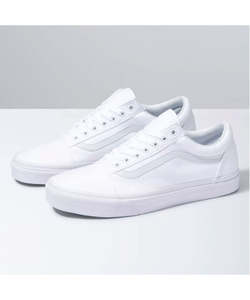 Womens Shoes: Vans Old Skool - True White
