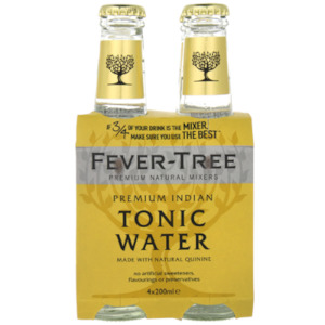 Non Alcoholic: Fever Tree 4pack Original Tonic