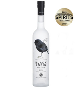 Spirits: Black Robin Gin 750ml