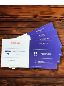 Tastings 1: Bridgeway Ticket 75.