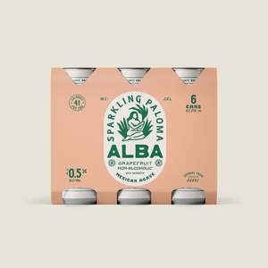 Non Alcoholic: Alba Non-Alcoholic Paloma 250ml 6pk