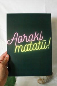 Products: Aoraki Matatū Art Print Poipoia Ōtautahi