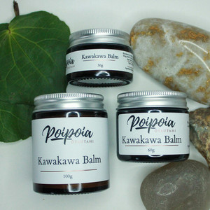 Products: Kawakawa Balm Poipoia Ōtautahi