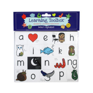 Māori alphabet (40 Pce magnets)