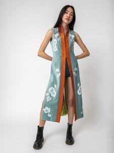 Moonflower Waistcoat Dress - Poison Spike