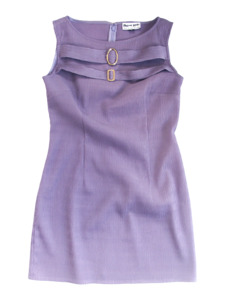 Buckled Up Twice Dress - Poison Spike