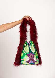 Dr. Caralluma Scrunch Handbag - Poison Spike