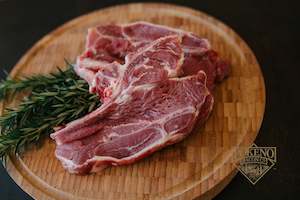 Lamb: 100% Grass-Fed Lamb Shoulder Chops