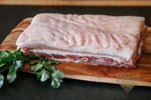 Pork: 100% NZ Pork Boneless Belly Roast