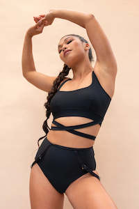 Clothing: Lunalae Kehlani Top - Black