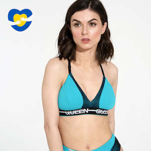 Clothing: Queen Wear Doll Top - Scuba Blue