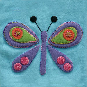 Sewing Kits: Butterfly Pre-Cut Block #3