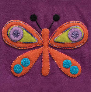 Sewing Kits: Butterfly Pre-Cut Block #4