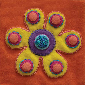 Sewing Kits: Flower Pre-Cut Block #4