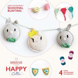 Happy Cotton Seasonal Bunting Pattern Book