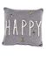 Square 'Happy' Bee Cushion