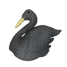 Giftware: Black Swan Door Stop