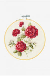 Roses Cross Stitch Kit