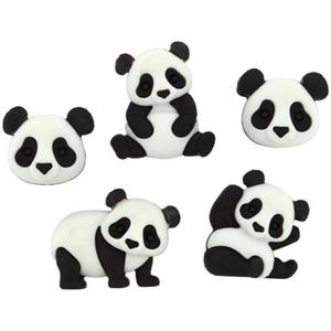 Buttons: Panda Pile