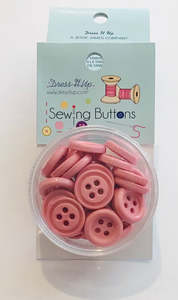Buttons: Dress It Up Button -Rose