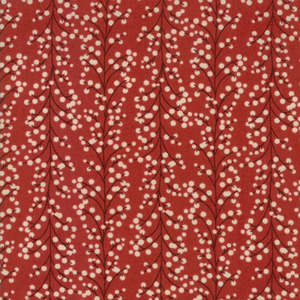 Fabric: Holly Berries Cherry Fabric