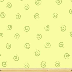 Fabric: Basic Squiggle - Light Green