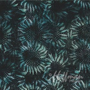 Tiffanies Treasures: Bali Hand Paint - Black/Blue