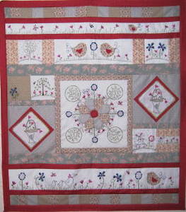 Fig N Berry: A Quilted Garden Pattern