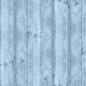 Wood Texture Blue Fabric