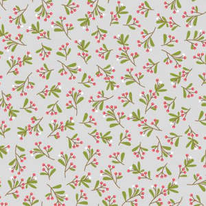 Quilts: Cup of Cheer - Mistletoe Grey